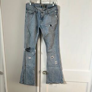 Women's Vintage Hollister Distressed Jeans